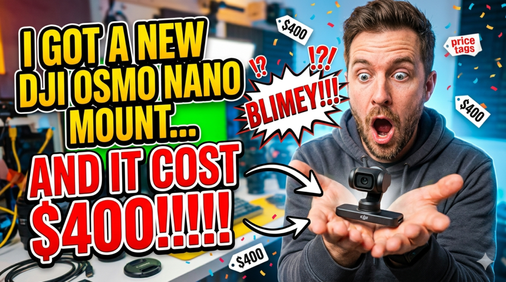 new mount for the DJI nano cost me about $400